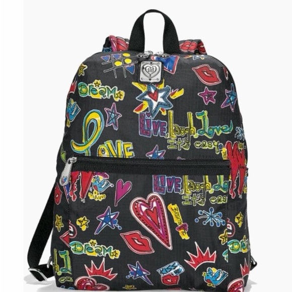 Brighton Handbags - Brighton Love Scribble Happy Trails Backpack